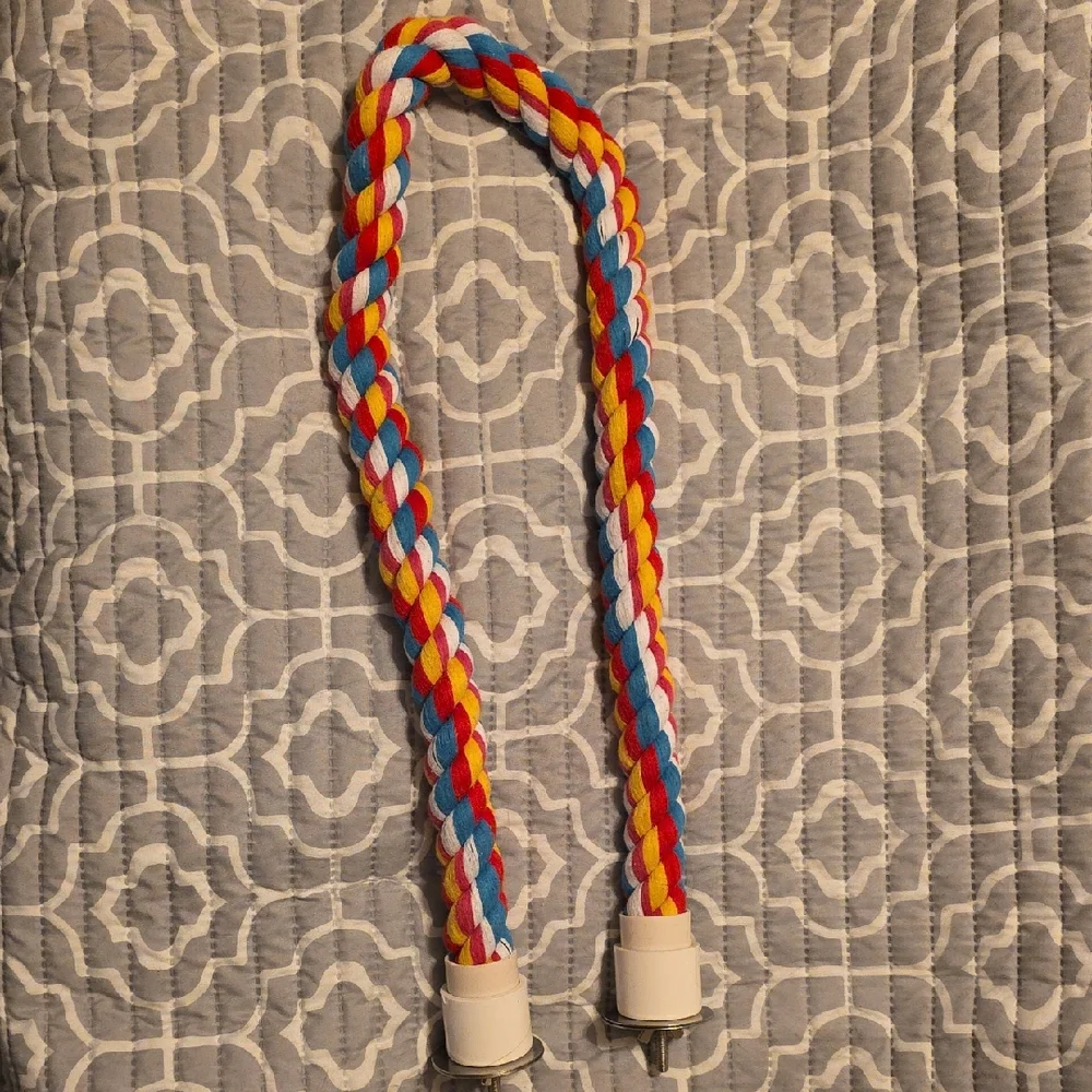 Vibrant Bird Rope Perch - Picture 1 of 1